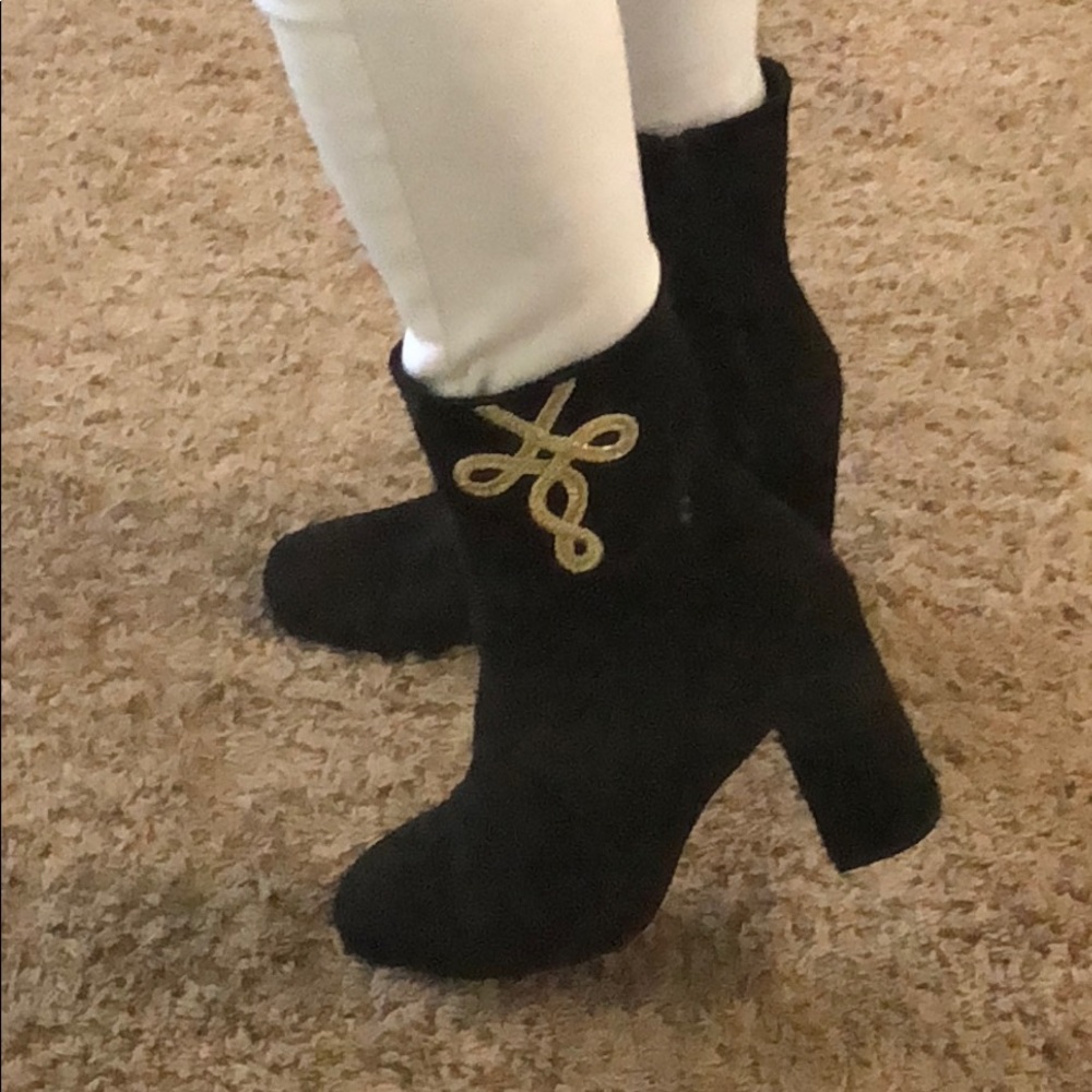 Black Tall Bootie